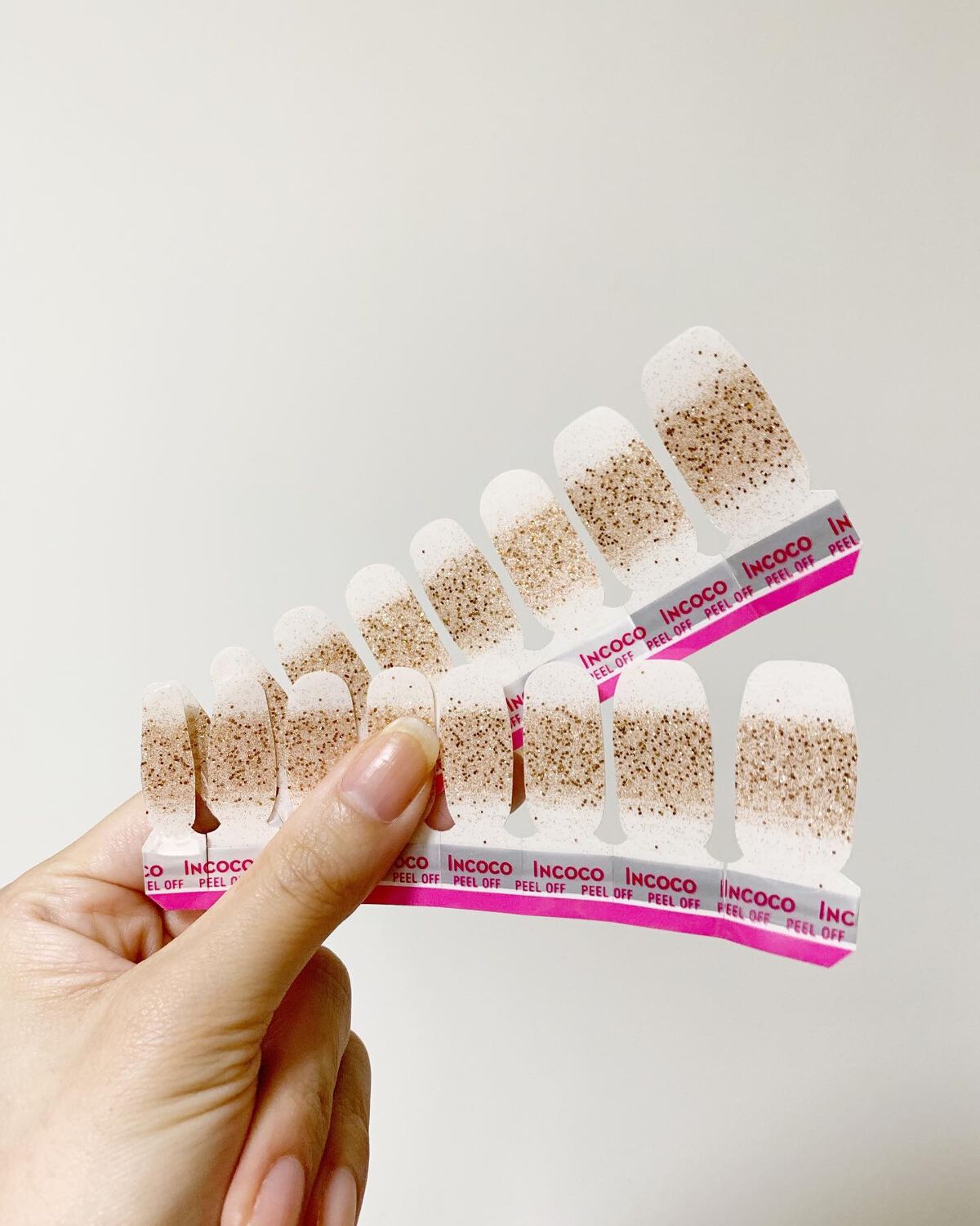 INCOCO インココ マニキュアシート/インココ/ネイルシールを使ったクチコミ(4枚目)