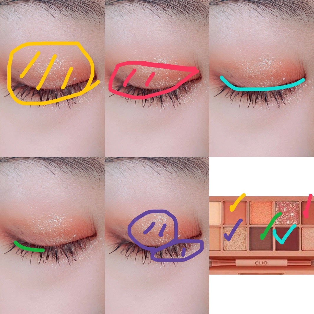 プロ アイ パレット/CLIO/アイシャドウパレットを使ったクチコミ(2枚目)