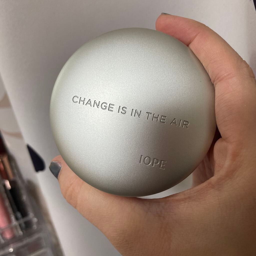 エアクッション ナチュラル/IOPE/クッションファンデーションを使ったクチコミ(2枚目)