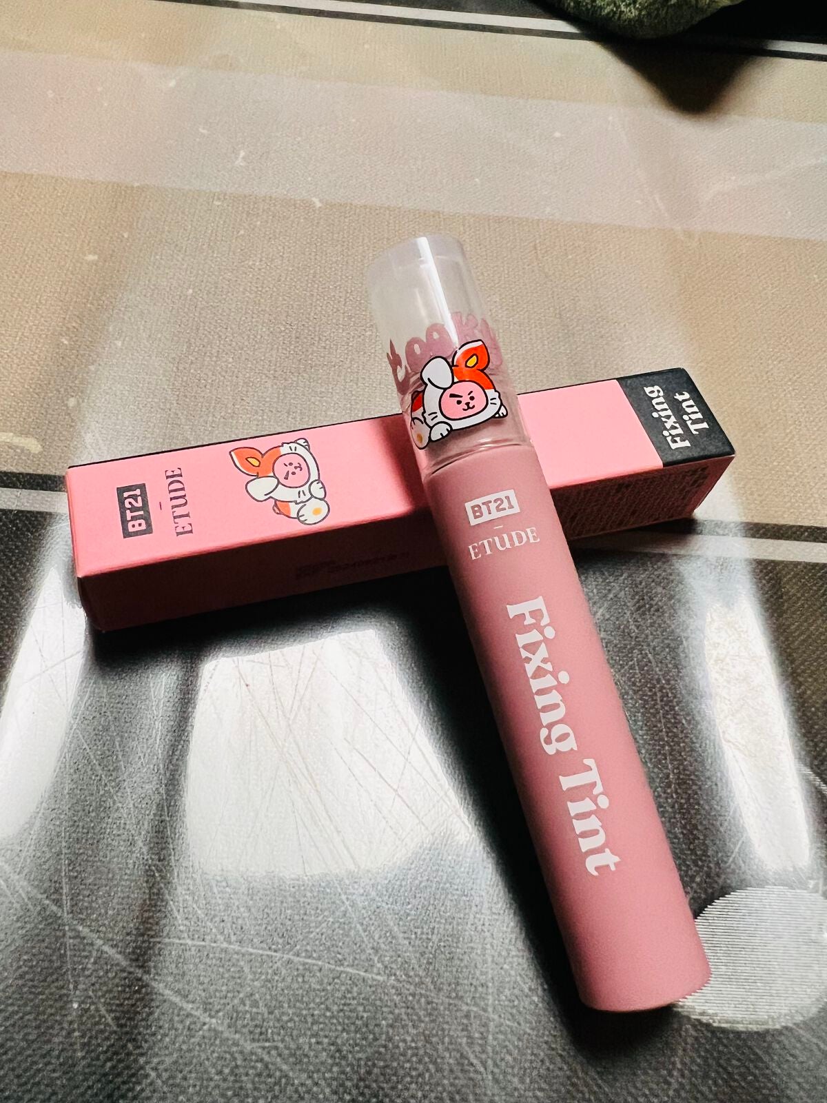 フィクシングティント/ETUDE/リップティントを使ったクチコミ(2枚目)