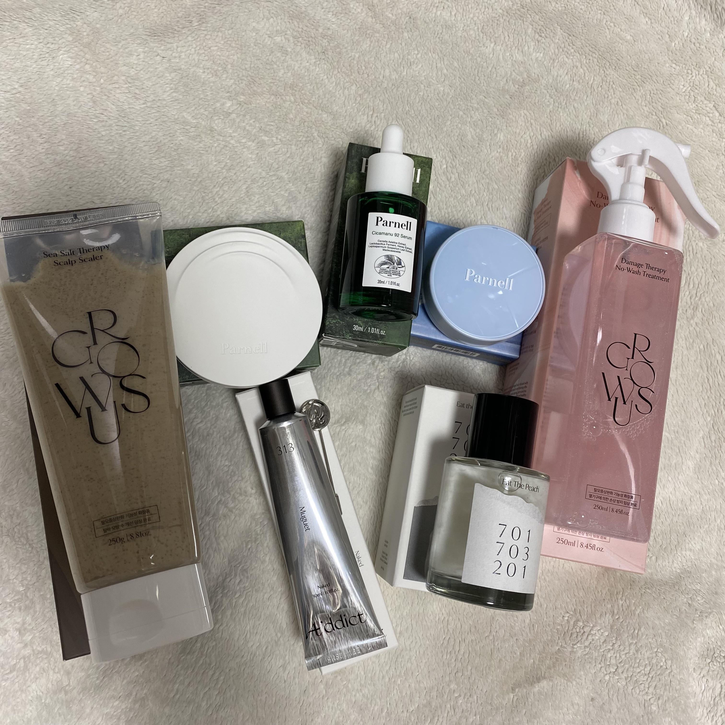 シーソルトセラピースカルプスケーラー/GROWUS/ヘッドスクラブを使ったクチコミ（2枚目）