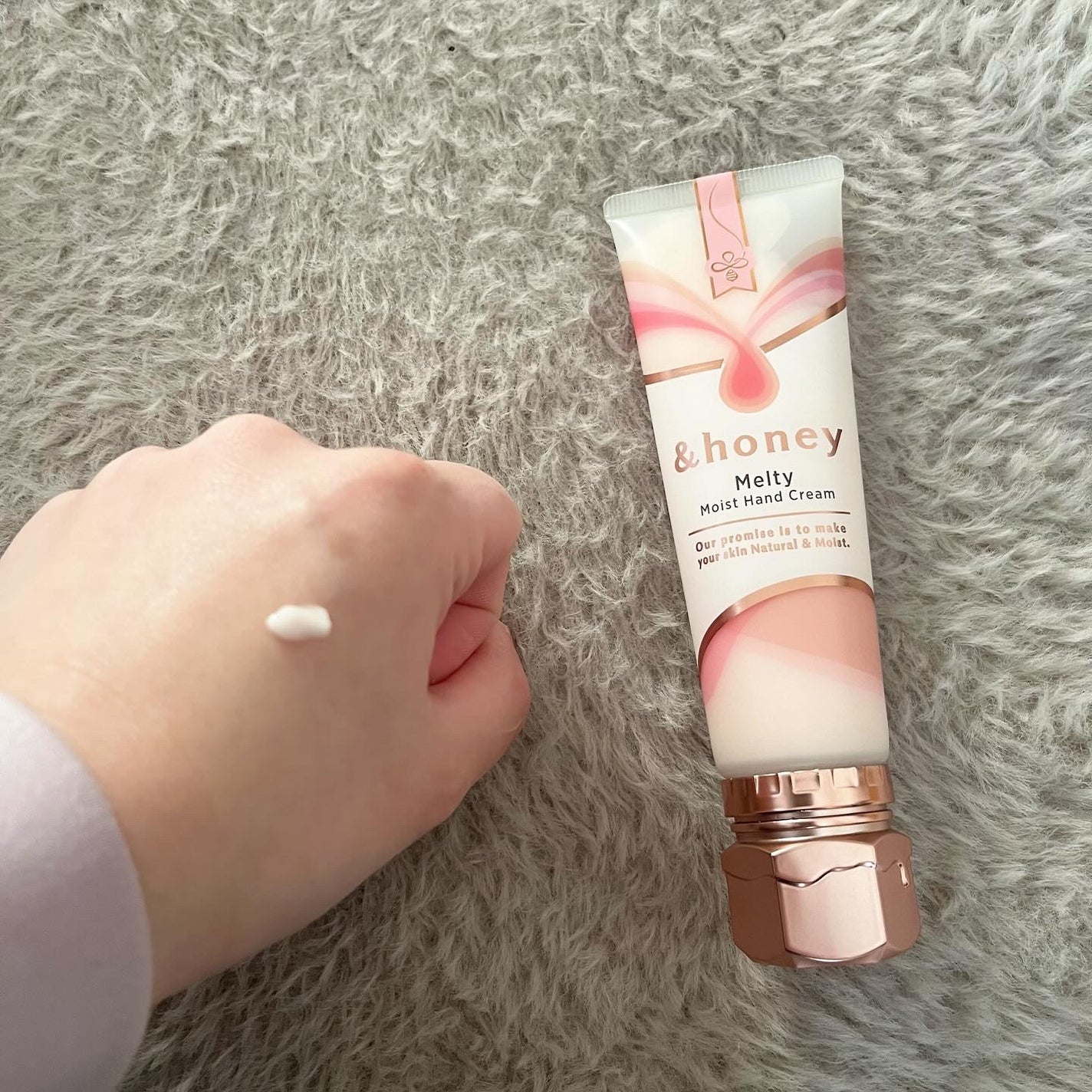 アンドハニー メルティモイスト ハンドクリーム/&honey/ハンドクリームを使ったクチコミ(4枚目)
