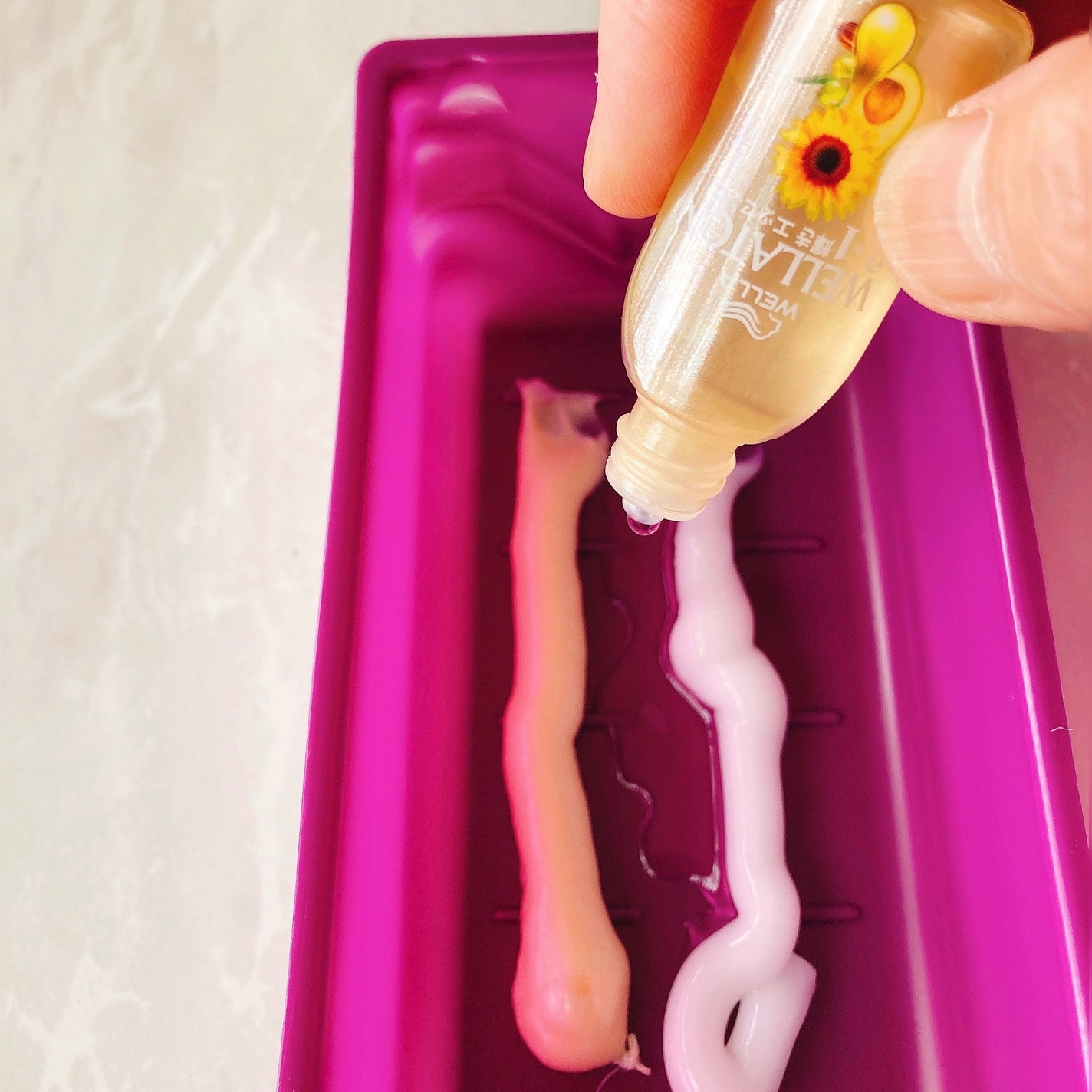 ウエラトーン ツープラスワン クリームタイプ/ウエラ/ヘアカラーを使ったクチコミ(2枚目)