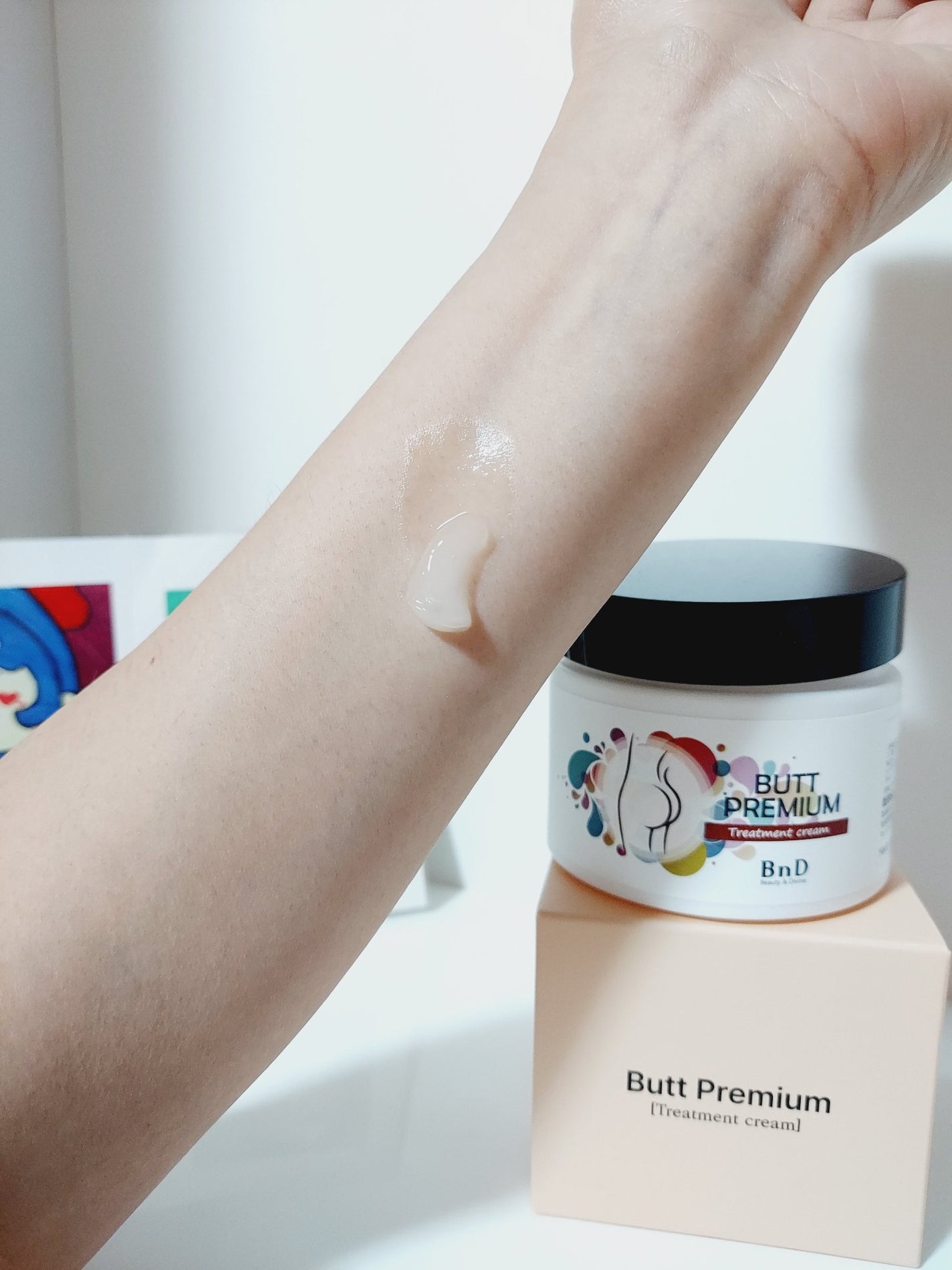 BnDヒップクリーム/BnD/バスト・ヒップケアを使ったクチコミ(3枚目)