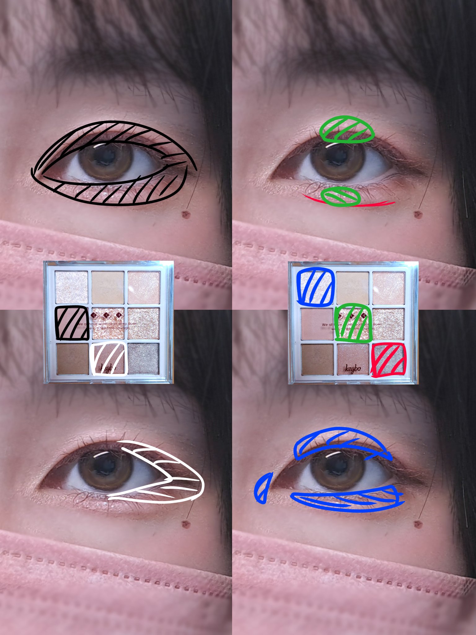 描くふたえアイライナー/CEZANNE/リキッドアイライナーを使ったクチコミ（2枚目）