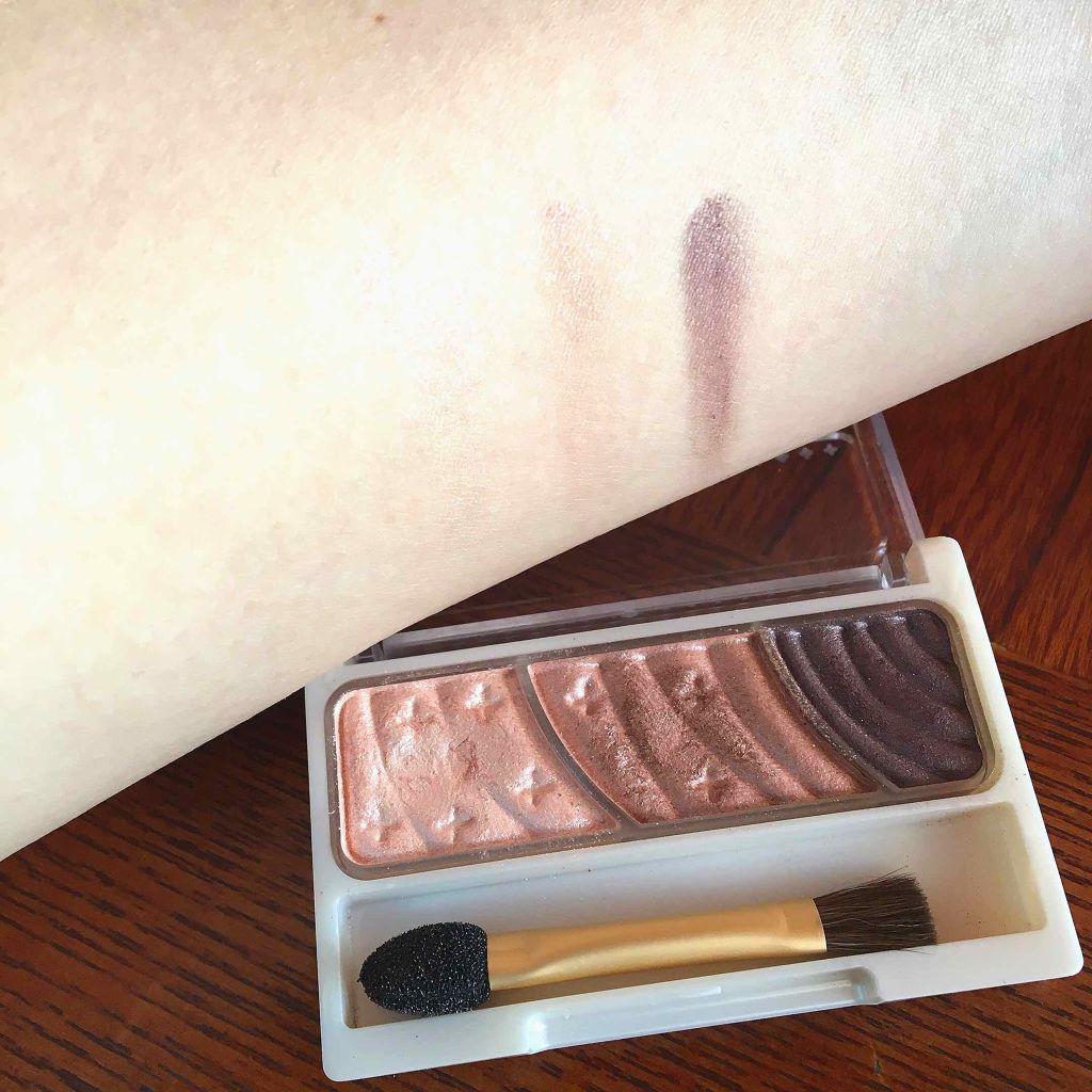 トーンアップアイシャドウ/CEZANNE/アイシャドウパレットを使ったクチコミ(2枚目)