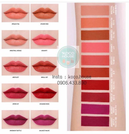 3CE ベルベット リップティント/3CE/リップティントを使ったクチコミ(3枚目)