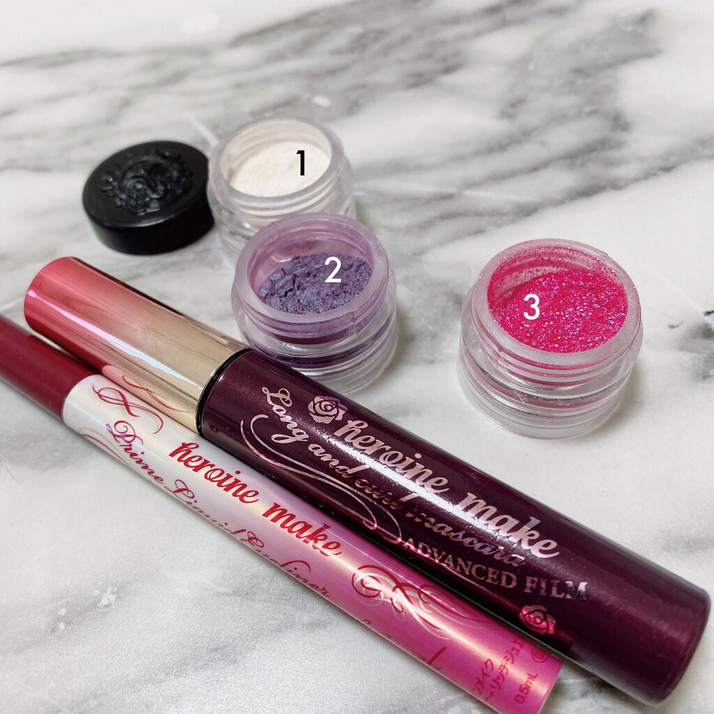 ロング&カールマスカラ アドバンストフィルム/ヒロインメイク/マスカラを使ったクチコミ(2枚目)