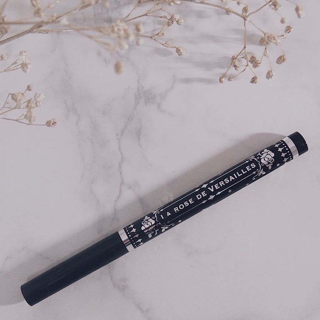 ベルサイユのばら リキッドアイライナー 漆黒ブラック/クレアボーテ/リキッドアイライナーを使ったクチコミ（1枚目）