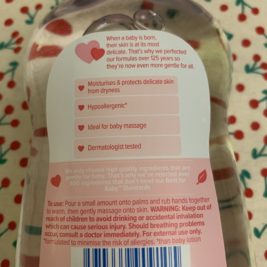 ジョンソンベビーオイル微香性/ジョンソンベビー/ボディオイルを使ったクチコミ（2枚目）