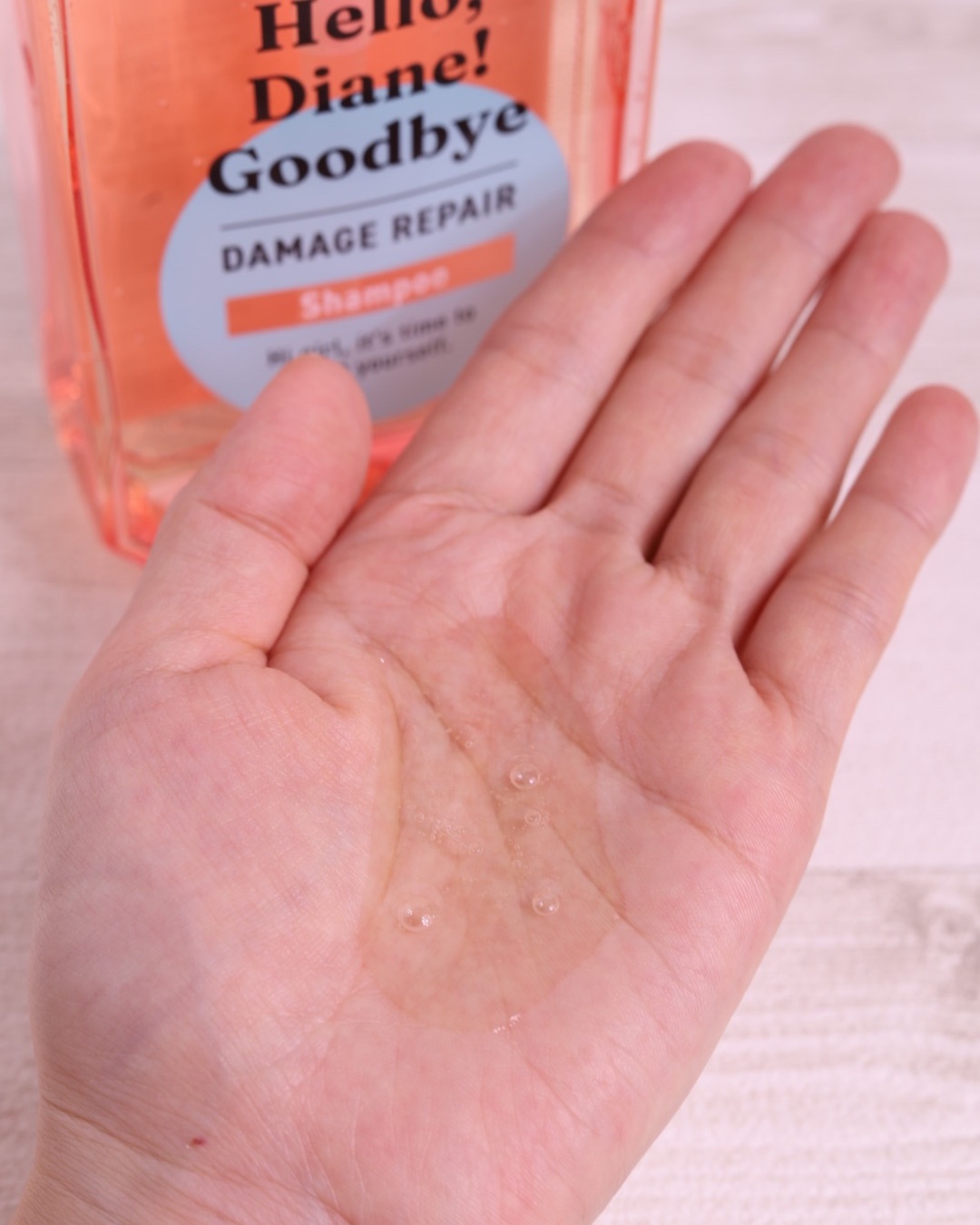ハローダイアン グッバイ ダメージリペア シャンプー/トリートメント シャンプー本体400ml/ダイアン/市販シャンプーを使ったクチコミ（3枚目）