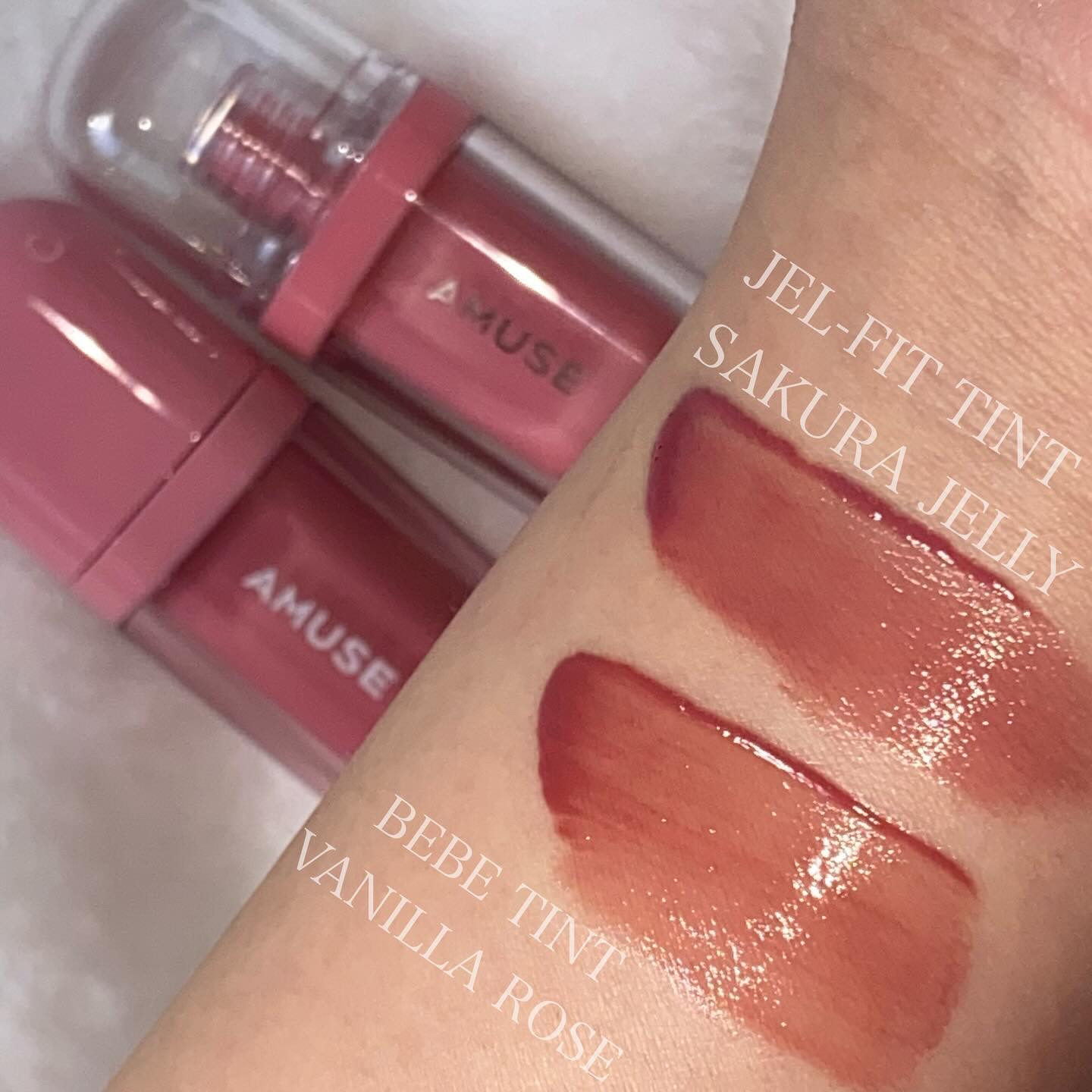 ジェルフィットティント/AMUSE/リップティントを使ったクチコミ（3枚目）