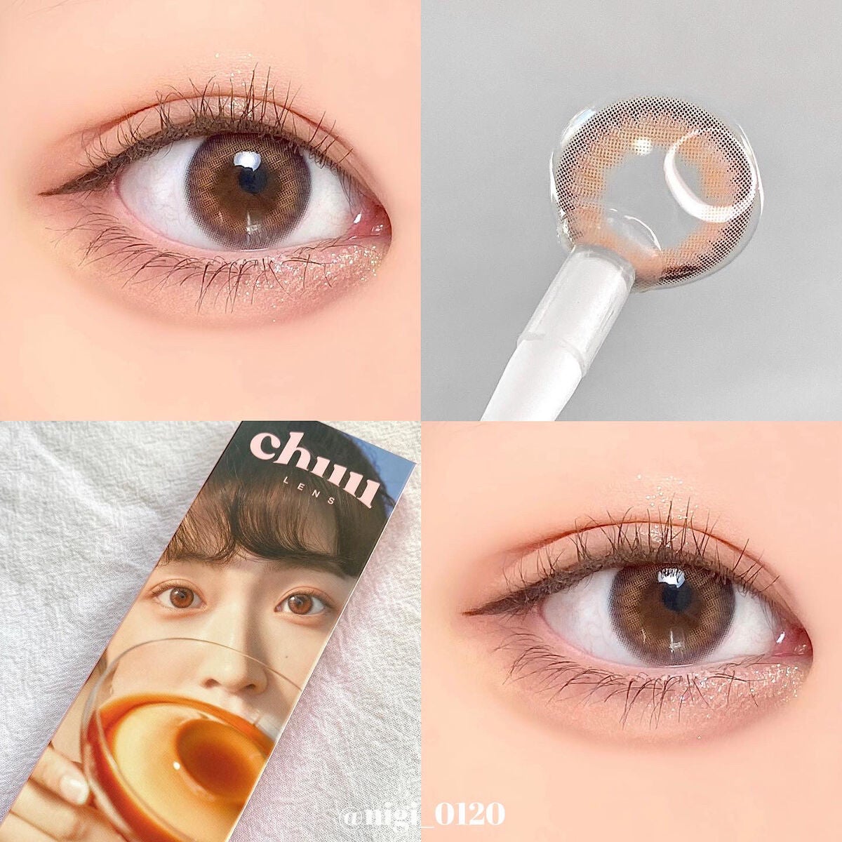 Cloud Pudding /chuu LENS/カラーコンタクトレンズを使ったクチコミ(4枚目)