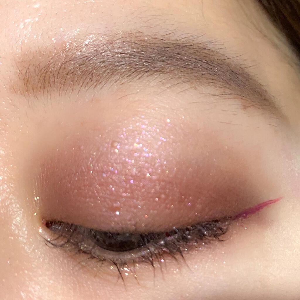 ザ カラー リキッド アイライナー 010 Deep Plum/ADDICTION/リキッドアイライナーを使ったクチコミ（3枚目）