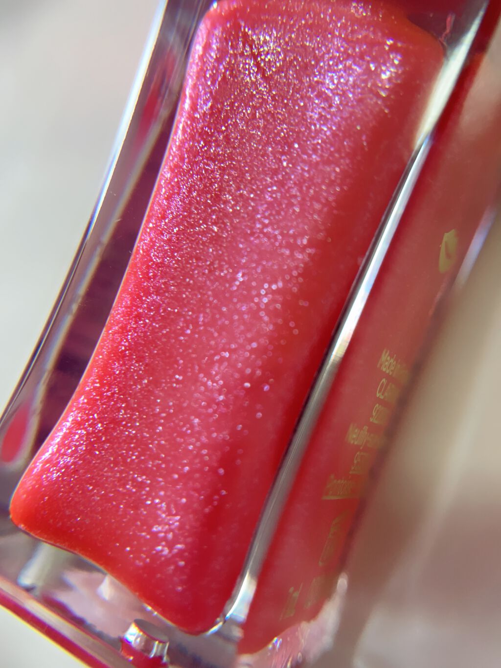 コンフォート リップオイル シマー/CLARINS/リップグロスを使ったクチコミ（2枚目）