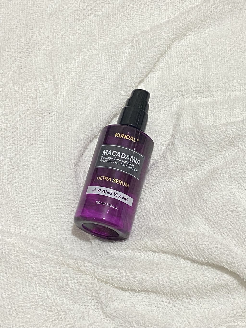 クンダル マカダミア ウルトラヘアセラム /KUNDAL/ヘアオイルを使ったクチコミ（1枚目）