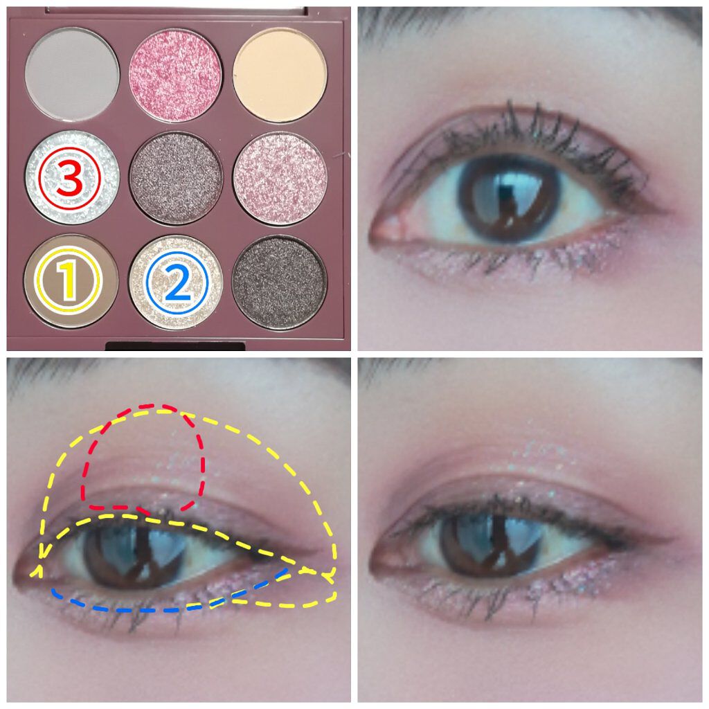 モノアイズ パレット/ARITAUM/アイシャドウパレットを使ったクチコミ（2枚目）