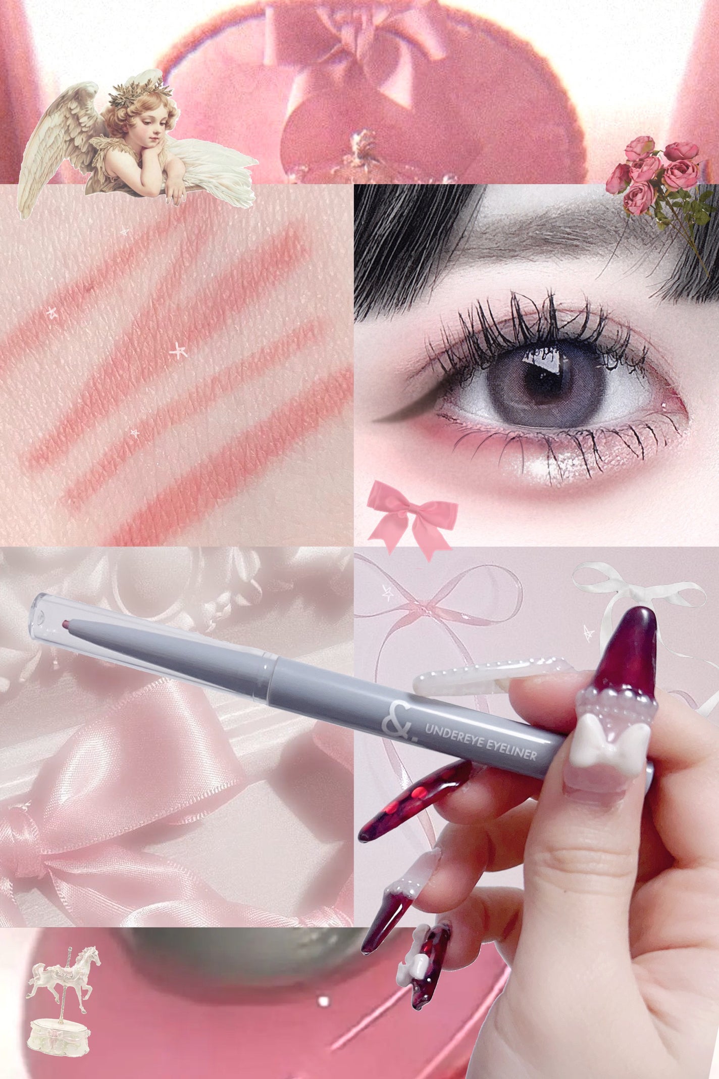 &. 涙袋ライナー/DAISO/ジェルアイライナーを使ったクチコミ(7枚目)