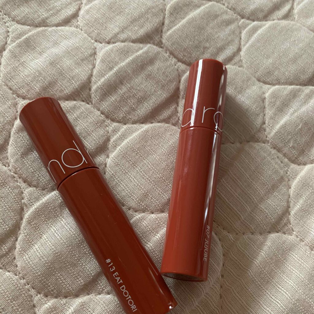 ジューシーラスティングティント/rom&nd/リップティントを使ったクチコミ(1枚目)