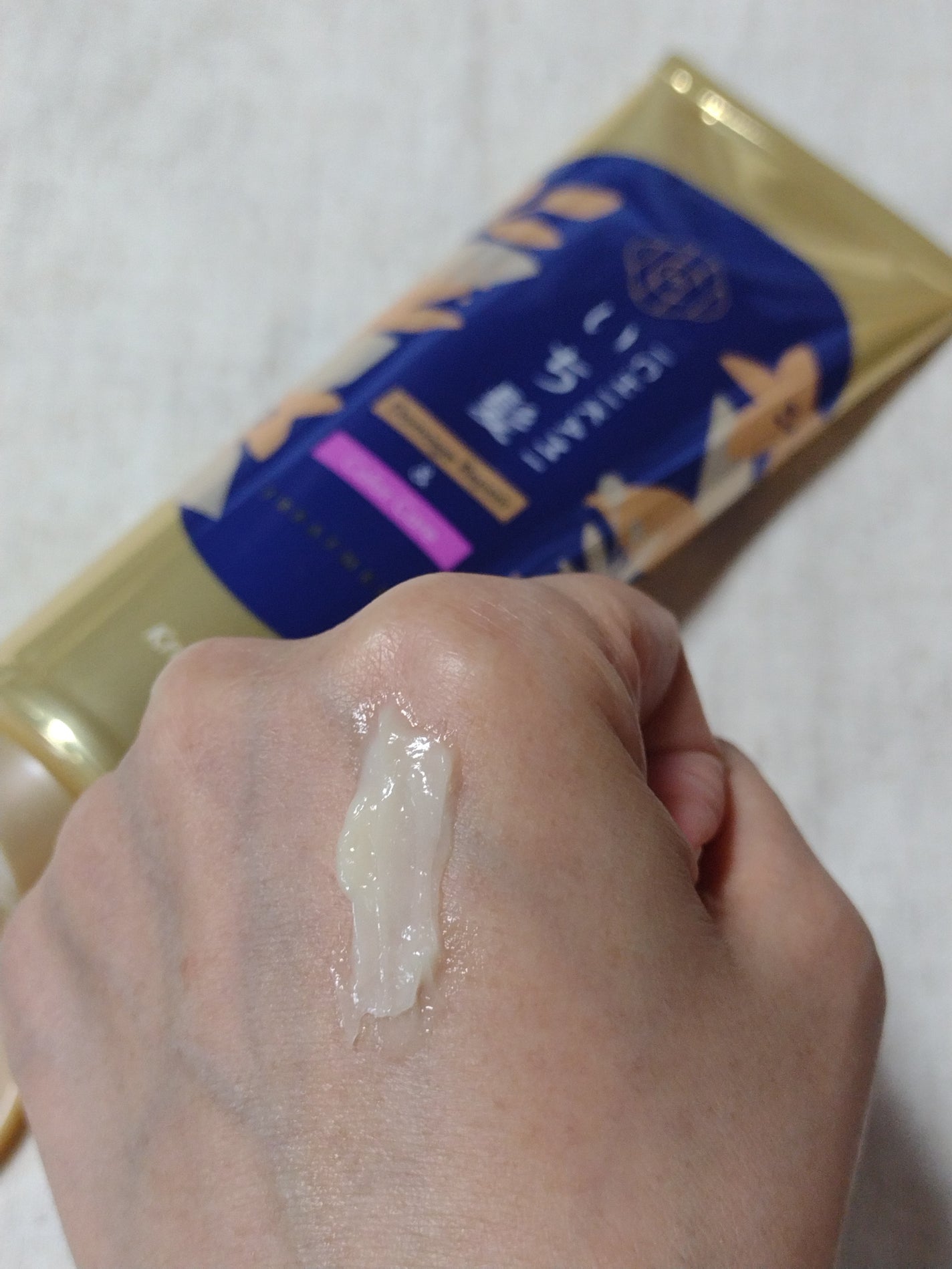 ダメージリペア&カラーケア トリートメント/いち髪/洗い流すヘアトリートメントを使ったクチコミ(2枚目)