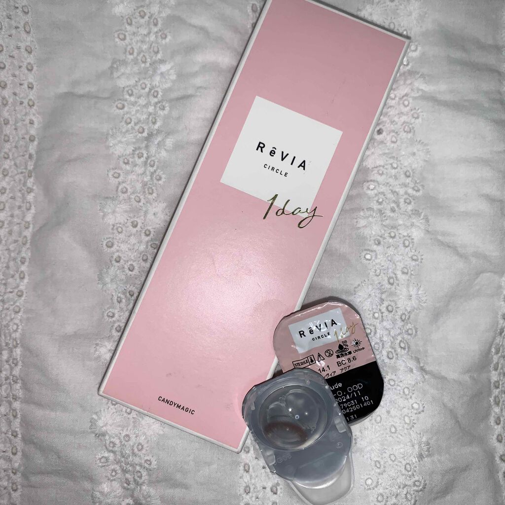 ReVIA CIRCLE 1day/ReVIA/ワンデー(1DAY)カラコンを使ったクチコミ(1枚目)