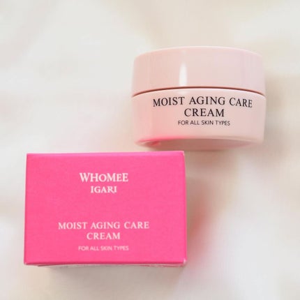 モイストエイジングケアクリーム/WHOMEE/フェイスクリームを使ったクチコミ(4枚目)