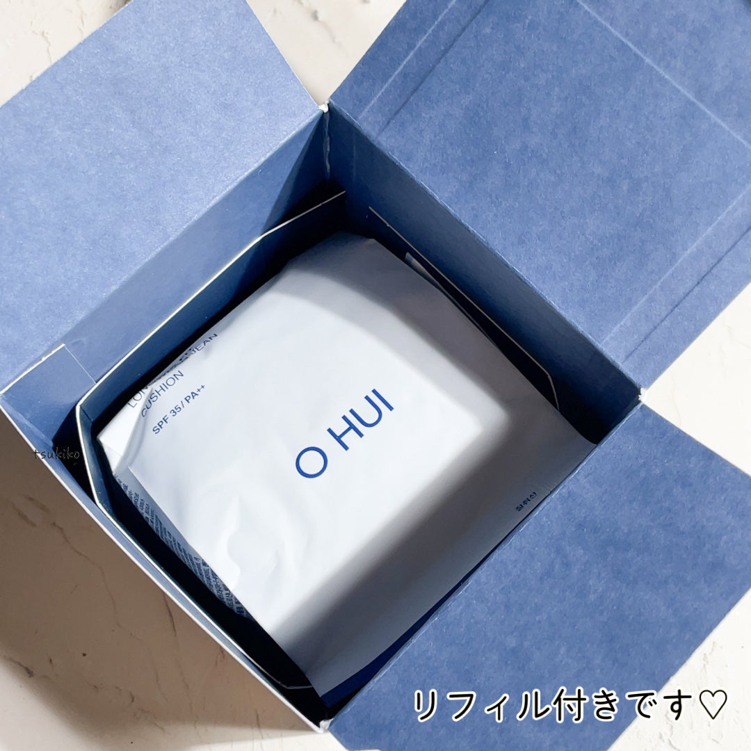 アルティメットフィット ロングウェアデニムクッション/OHUI/クッションファンデーションを使ったクチコミ(7枚目)