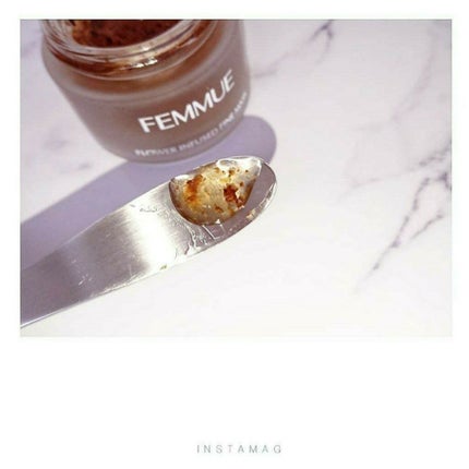 フラワーインフューズド ファインマスク/FEMMUE/洗い流すパック・マスクを使ったクチコミ(3枚目)