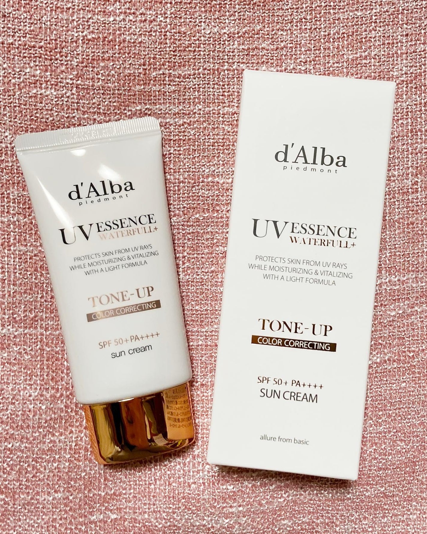 ウォータフルトーンアップサンクリーム/ダルバ/日焼け止めクリームを使ったクチコミ(1枚目)