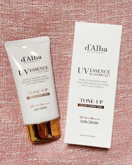 ウォータフルトーンアップサンクリーム/ダルバ/日焼け止めクリームを使ったクチコミ(1枚目)