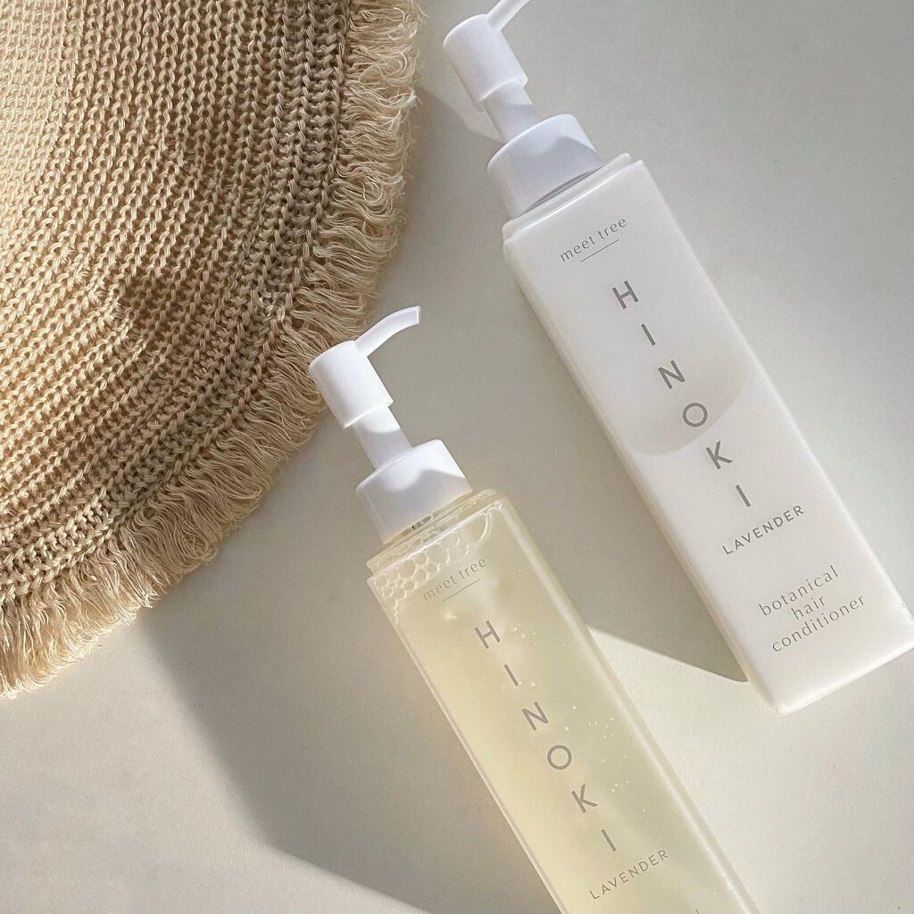 HINOKI×LAVENDERシャンプー・コンディショナー/meet tree/市販シャンプーを使ったクチコミ（1枚目）