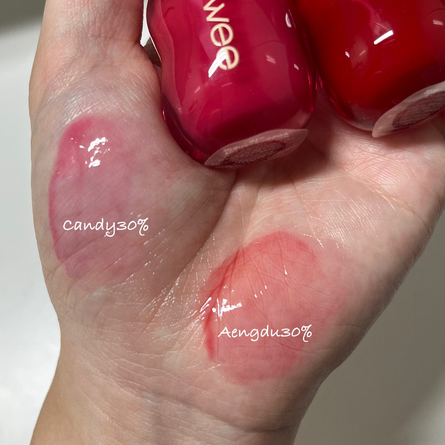 フィー 3Dボリューミンググロス/fwee/リップグロスを使ったクチコミ(2枚目)