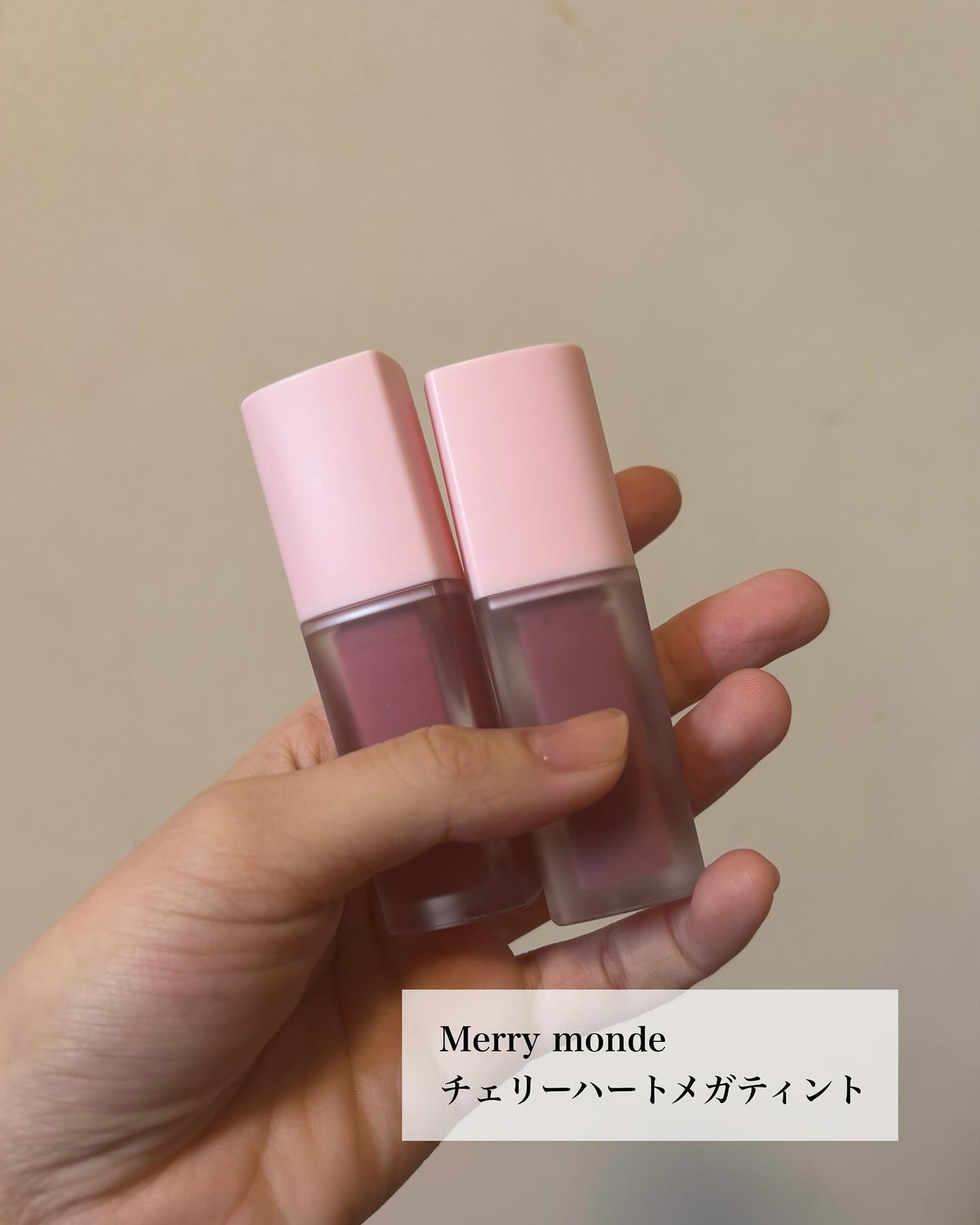 チェリーハート メガティント/Merrymonde/リップティントを使ったクチコミ(5枚目)