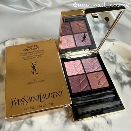クチュール ミニ クラッチ/YVES SAINT LAURENT BEAUTE/アイシャドウパレットを使ったクチコミ(2枚目)
