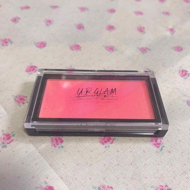 UR GLAM　DAILY CHEEK BLUSH/U R GLAM/パウダーチークを使ったクチコミ（1枚目）