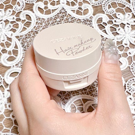 ヘアメイクパウダー/CEZANNE/ヘアケア・スタイリングを使ったクチコミ(2枚目)