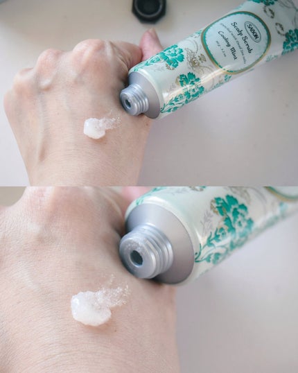 ヘッドスクラブ リフレッシング(ミント)/SABON/ヘッドスクラブを使ったクチコミ(3枚目)