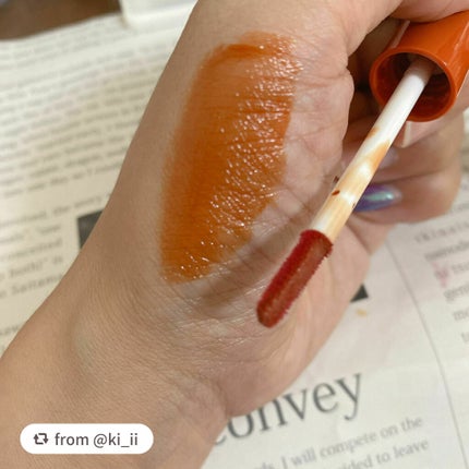 ウォータリーティントリップ/CEZANNE/リップティントを使ったクチコミ(3枚目)