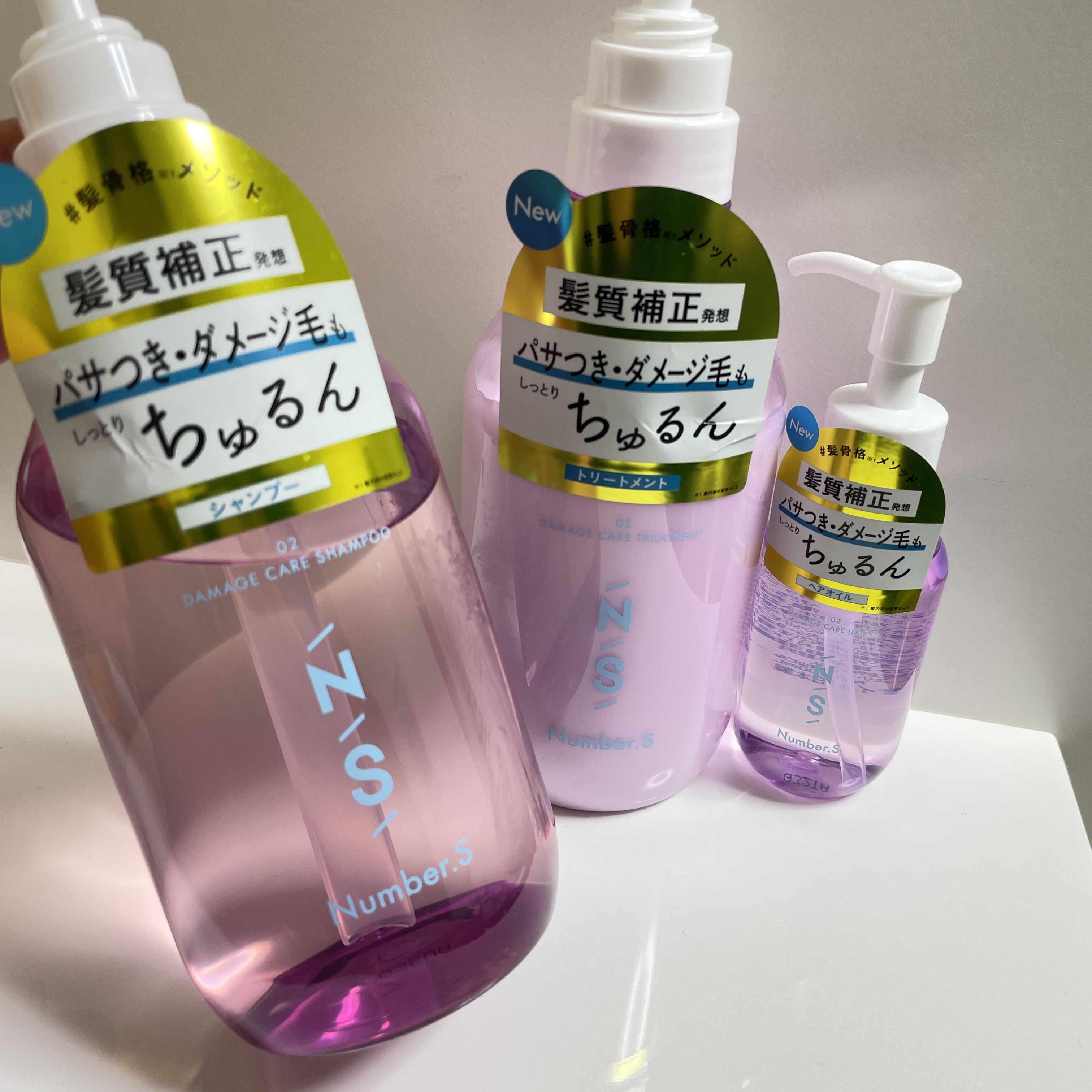 ダメージケア シャンプー/ヘアトリートメント/Number.S /市販シャンプーを使ったクチコミ（1枚目）