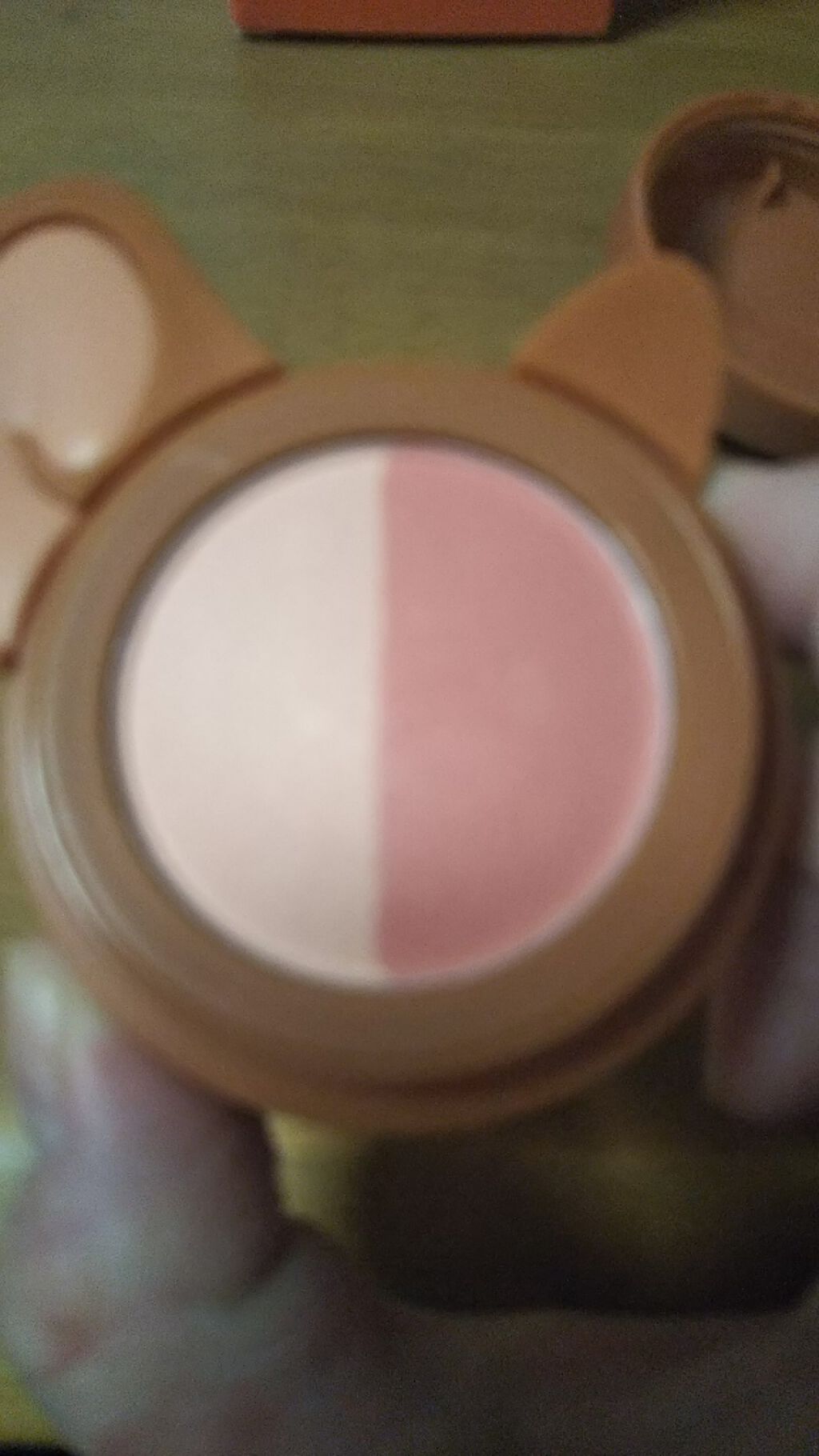 ラッキーフレンズ 2トーンチーク/ETUDE/パウダーチークを使ったクチコミ(3枚目)