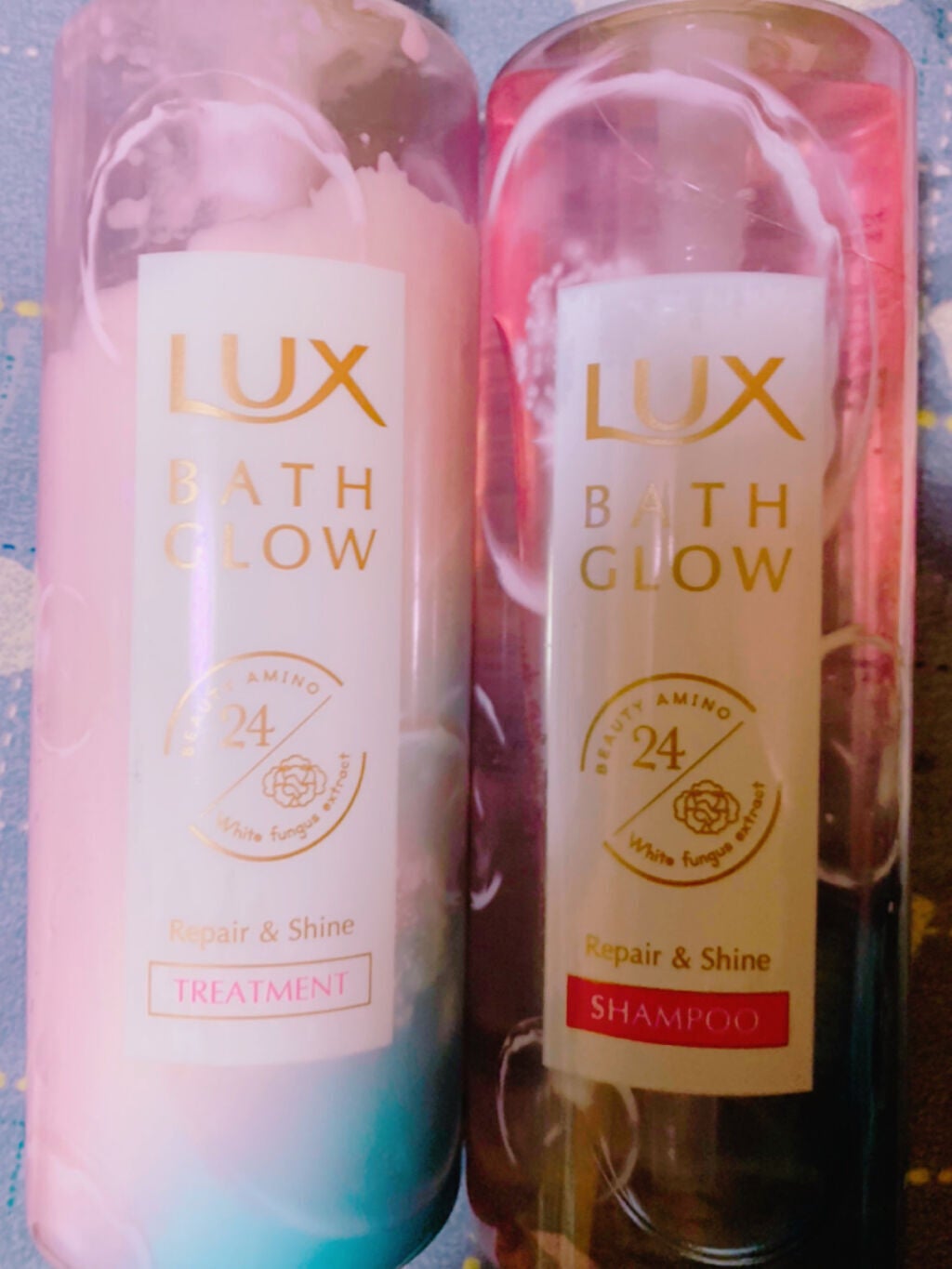 バスグロウ リペア&シャイン シャンプー/トリートメント/LUX/シャンプー・コンディショナーを使ったクチコミ(2枚目)