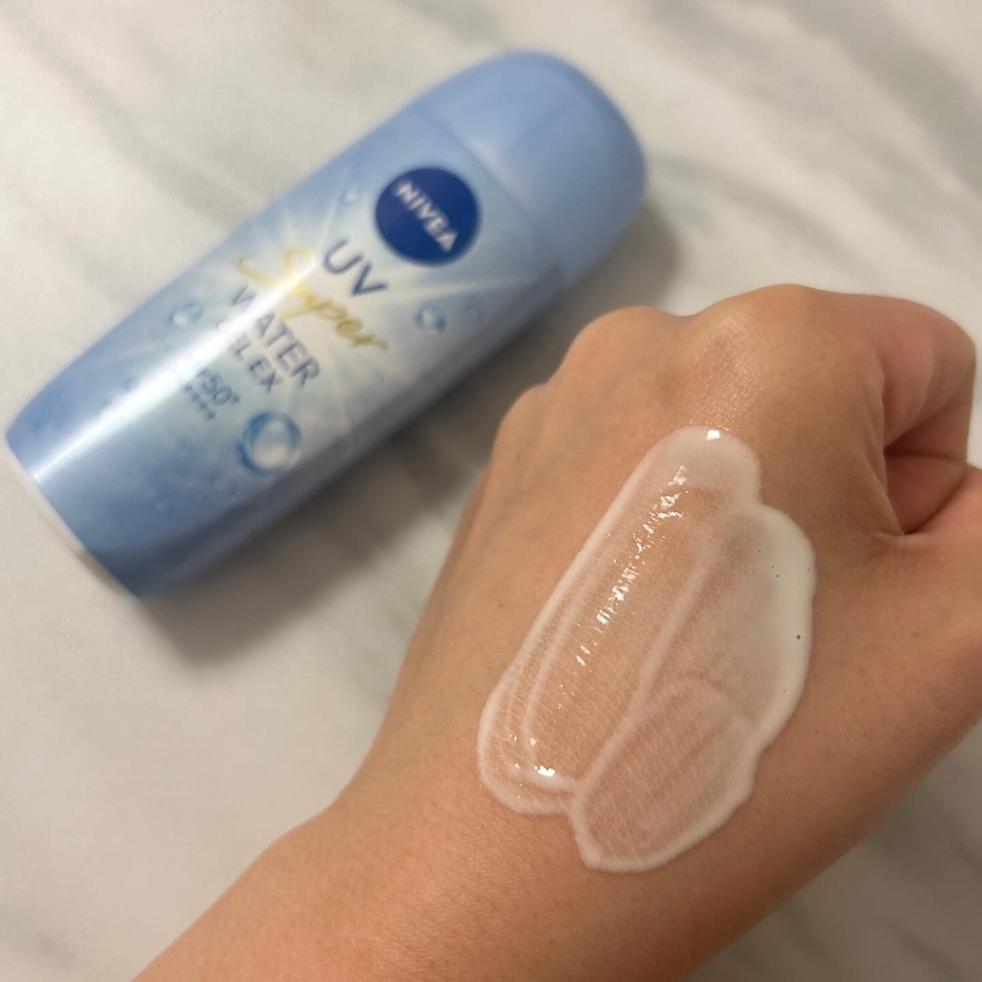 ニベアUV ウォータージェルEX/ニベア/日焼け止めジェルを使ったクチコミ(3枚目)