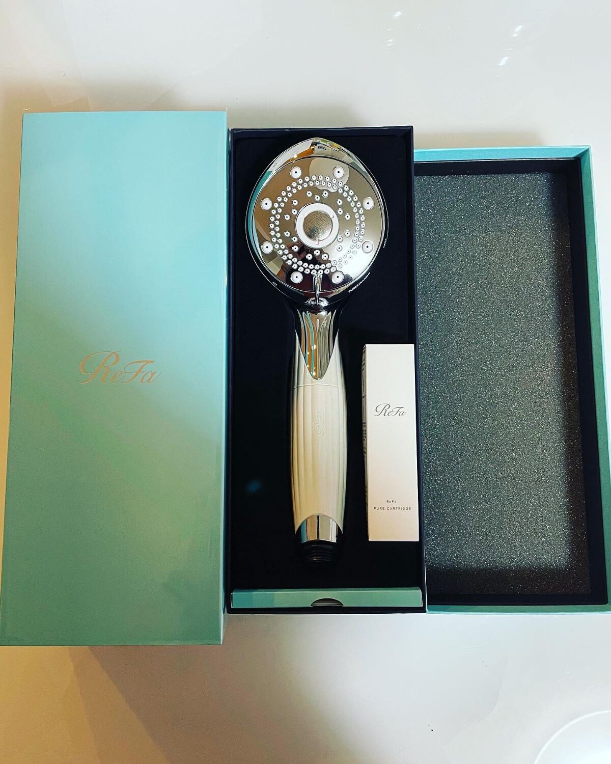 ファインバブル ピュア/ReFa/シャワーヘッドを使ったクチコミ（1枚目）