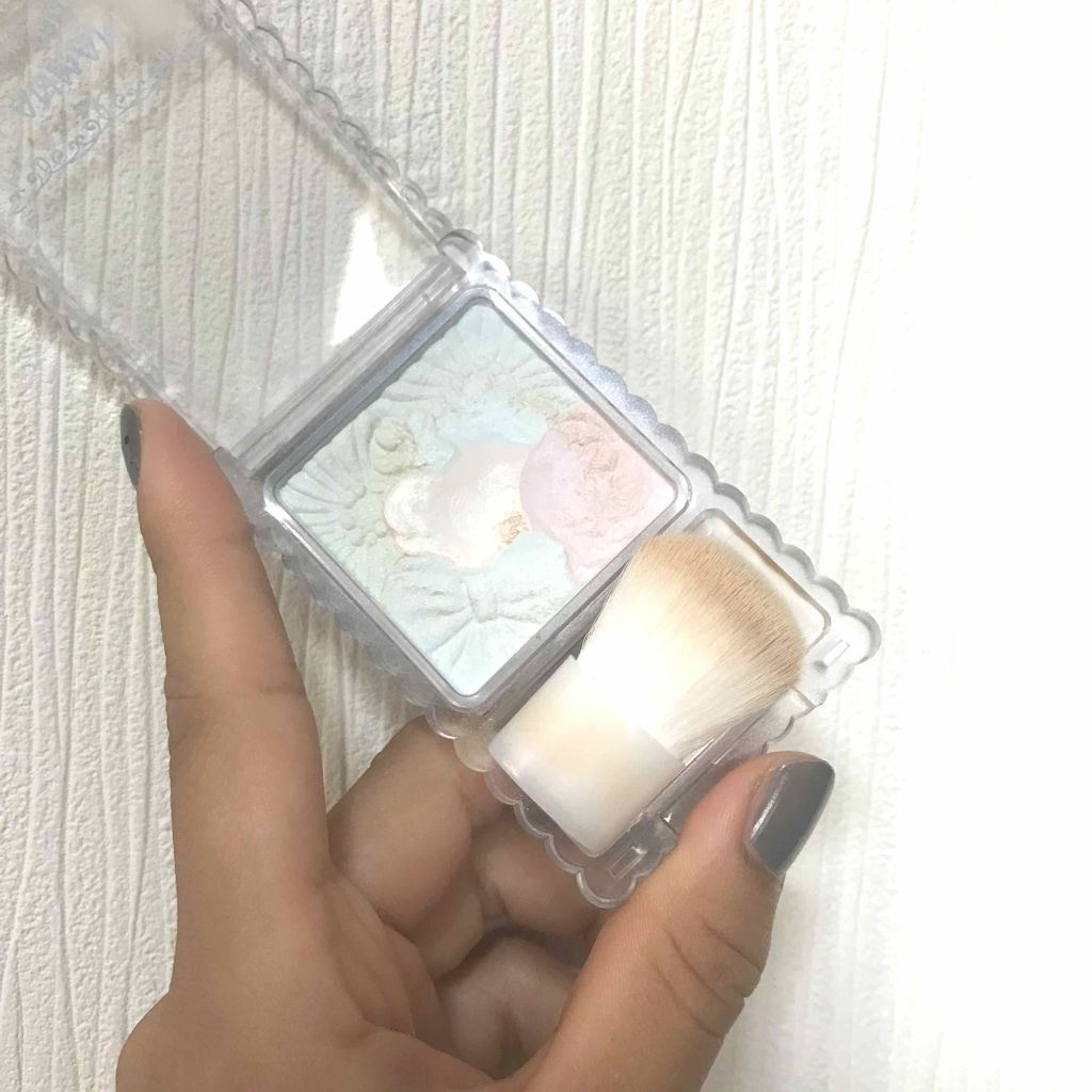 グロウフルールハイライター/キャンメイク/パウダーハイライトを使ったクチコミ(2枚目)