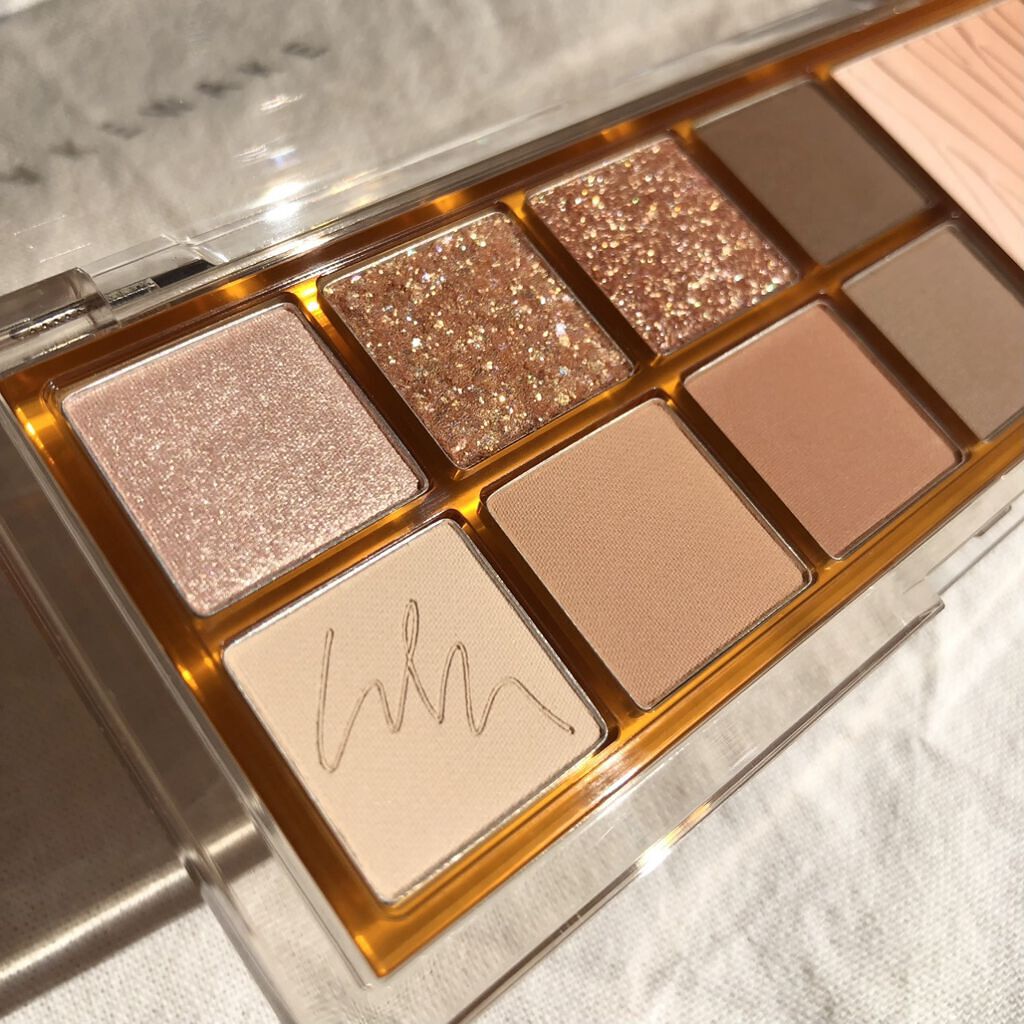 ミックスブラーリングアイパレット/wakemake/マルチパレットを使ったクチコミ（3枚目）