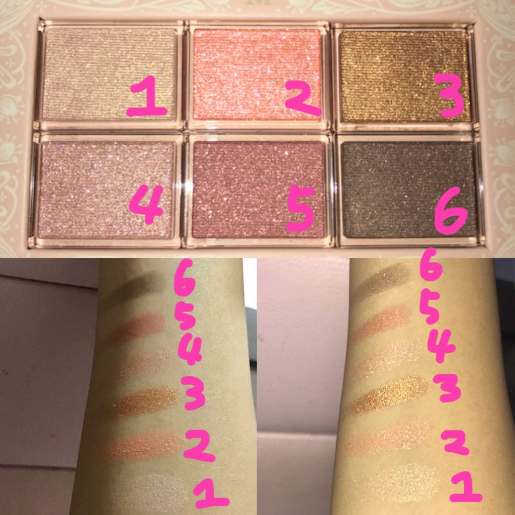 ナイストゥミーチュートランク/MAJOLICA MAJORCA/アイシャドウパレットを使ったクチコミ(3枚目)