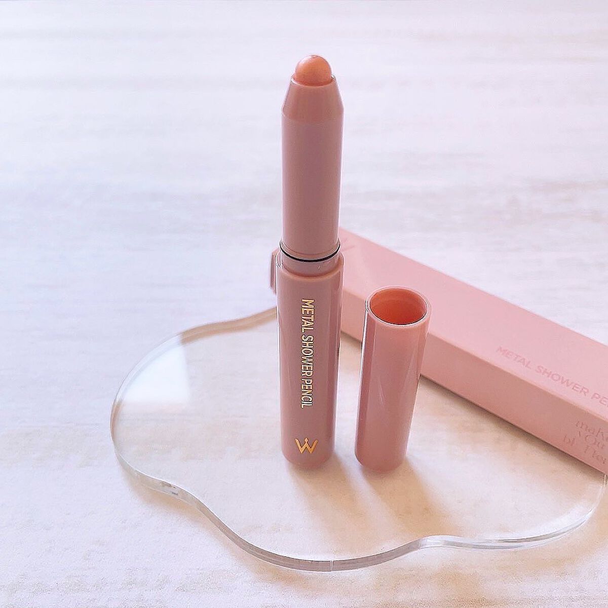 ウォンジョンヨ メタルシャワーペンシル/Wonjungyo/スティックアイシャドウを使ったクチコミ(2枚目)