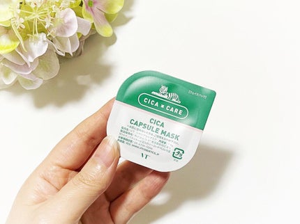 CICA カプセルマスク/VT/洗い流すパック・マスクを使ったクチコミ(3枚目)