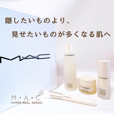 M・A・C #001 セラム + モイスチャライザー ブラシのクチコミ「MAC
▷ハイパー リアル フレッシュ キャンバス クレンジング オイル
▷ハイパー リアル .....」（1枚目）