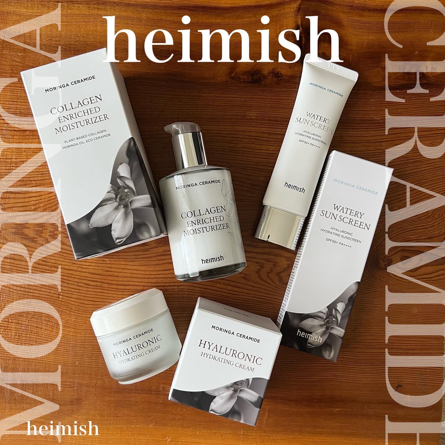 モリンガ セラミド コラーゲン エンリッチド モイスチャライザー/heimish/乳液を使ったクチコミ（1枚目）